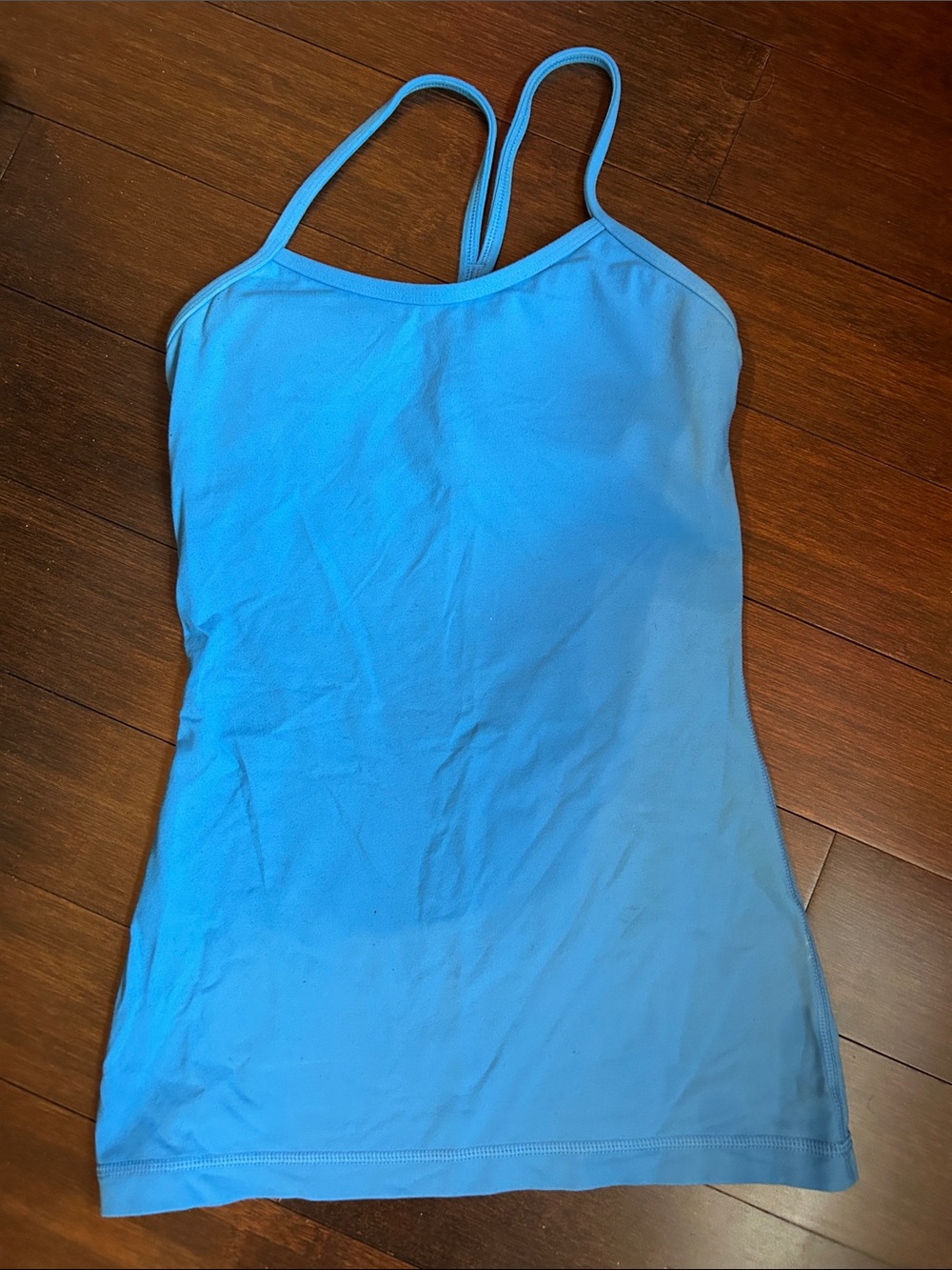 lululemon athletica Light Blue Double-Strap Camisole
